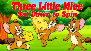 Three Little Mice Sat Down To Spin