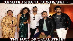 Trailer Launch Of Web Series The Bull Of Dalal Street