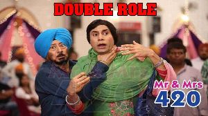 Punjabi Comedy Scene - Double Role