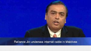 Reliance Jio undersea internet cable in Maldives