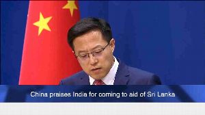 China praises India for coming to aid of Sri Lanka