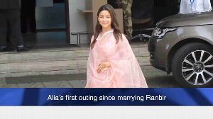Alia’s first outing since marrying Ranbir