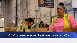 100,000 Indian exporters on Amazon e-commerce platform
