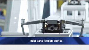 India bans foreign drones