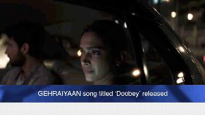 GEHRAIYAAN song Doobey released